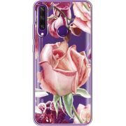 Прозрачный чехол BoxFace Huawei Y6p Rose