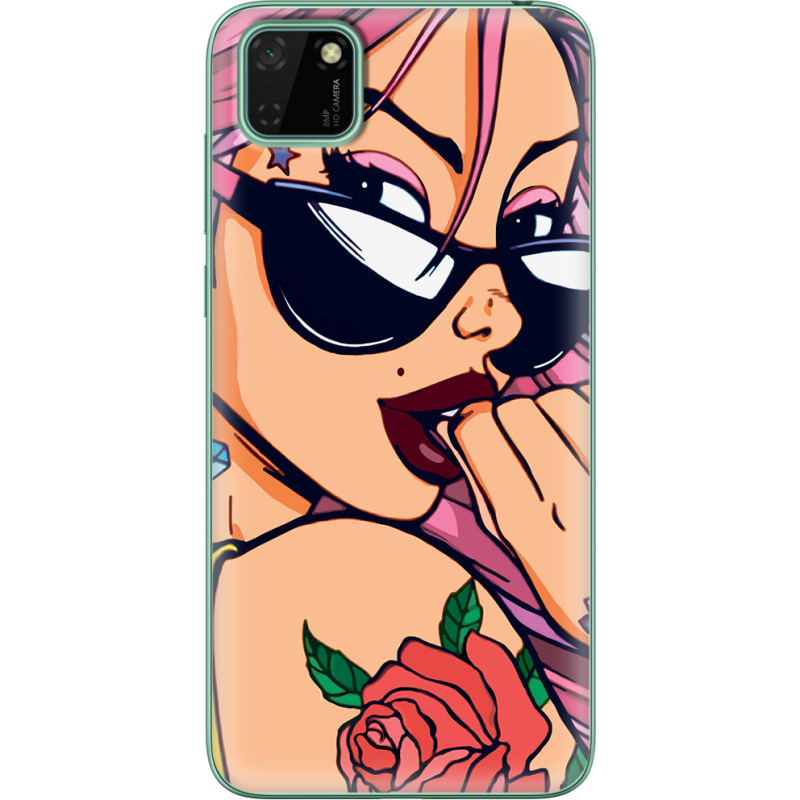 Чехол BoxFace Huawei Y5p Pink Girl