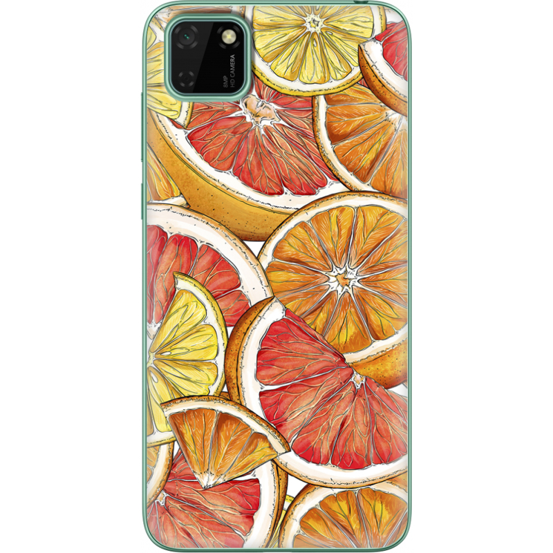 Чехол BoxFace Huawei Y5p Citrus Pattern