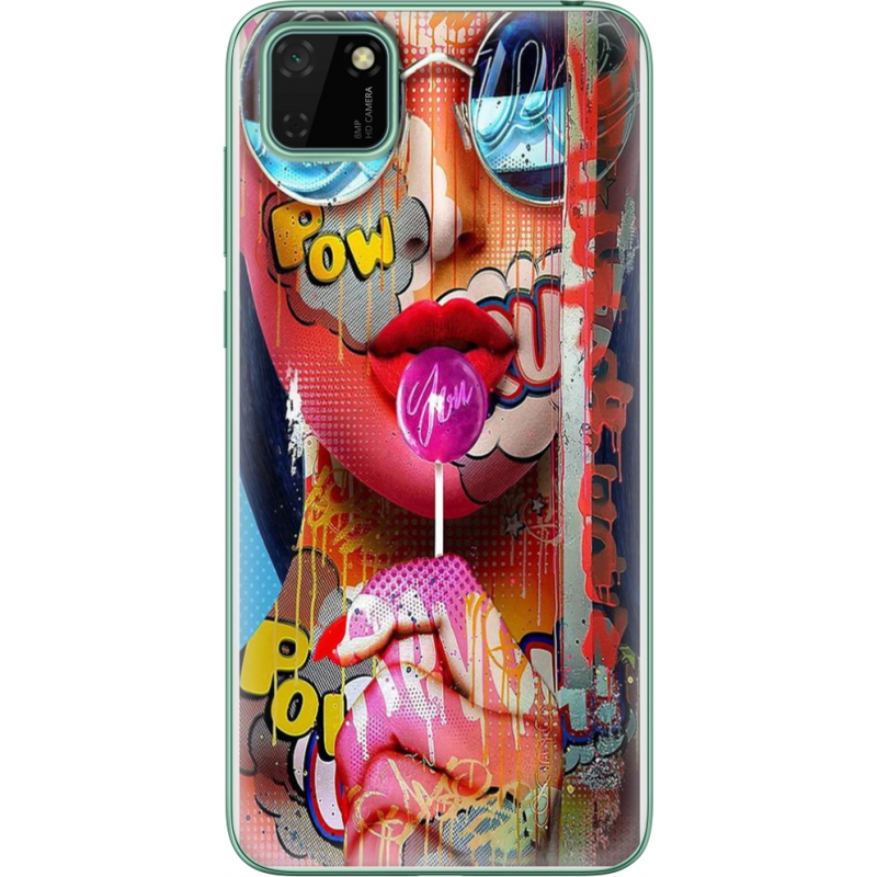 Чехол BoxFace Huawei Y5p Colorful Girl