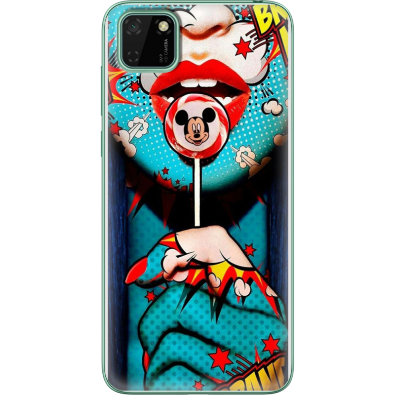 Чехол BoxFace Huawei Y5p Girl Pop Art