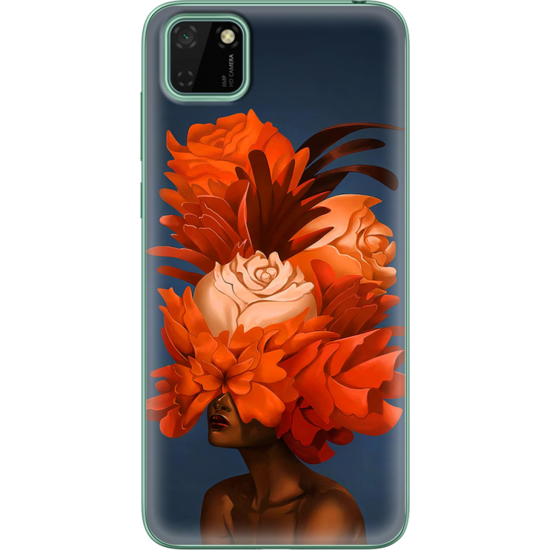 Чехол BoxFace Huawei Y5p Exquisite Orange Flowers