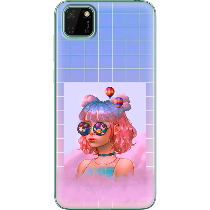 Чехол BoxFace Huawei Y5p Girl in the Clouds