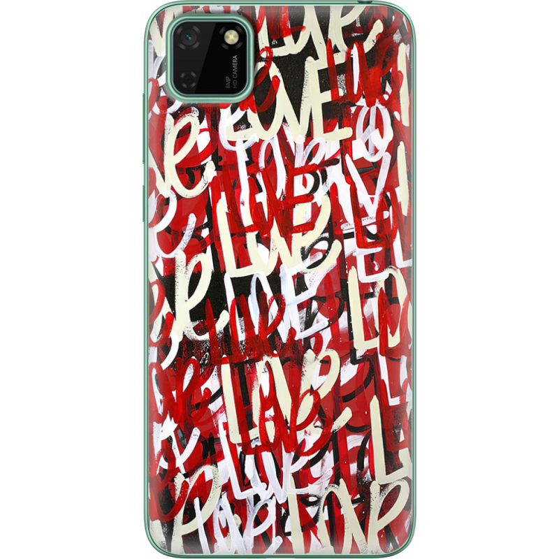 Чехол BoxFace Huawei Y5p Love Graffiti