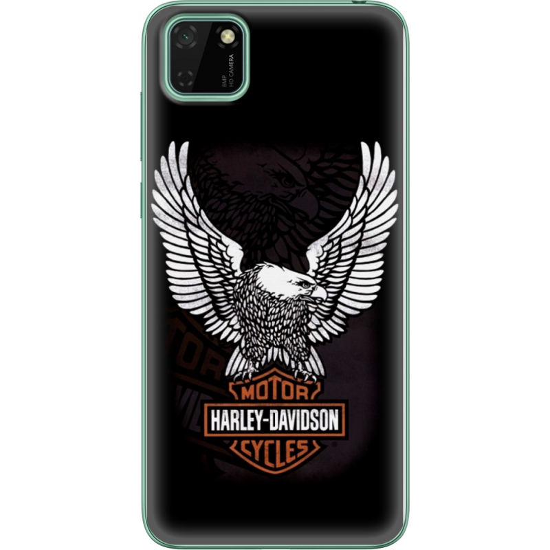 Чехол BoxFace Huawei Y5p Harley Davidson and eagle