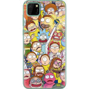 Чехол BoxFace Huawei Y5p Rick and Morty