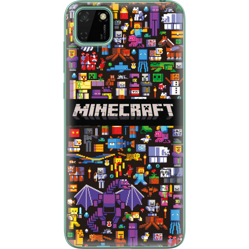 Чехол BoxFace Huawei Y5p Minecraft Mobbery