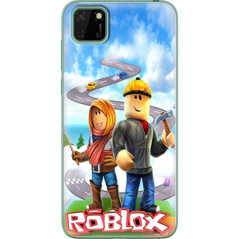 Чехол BoxFace Huawei Y5p Roblox Білдерман