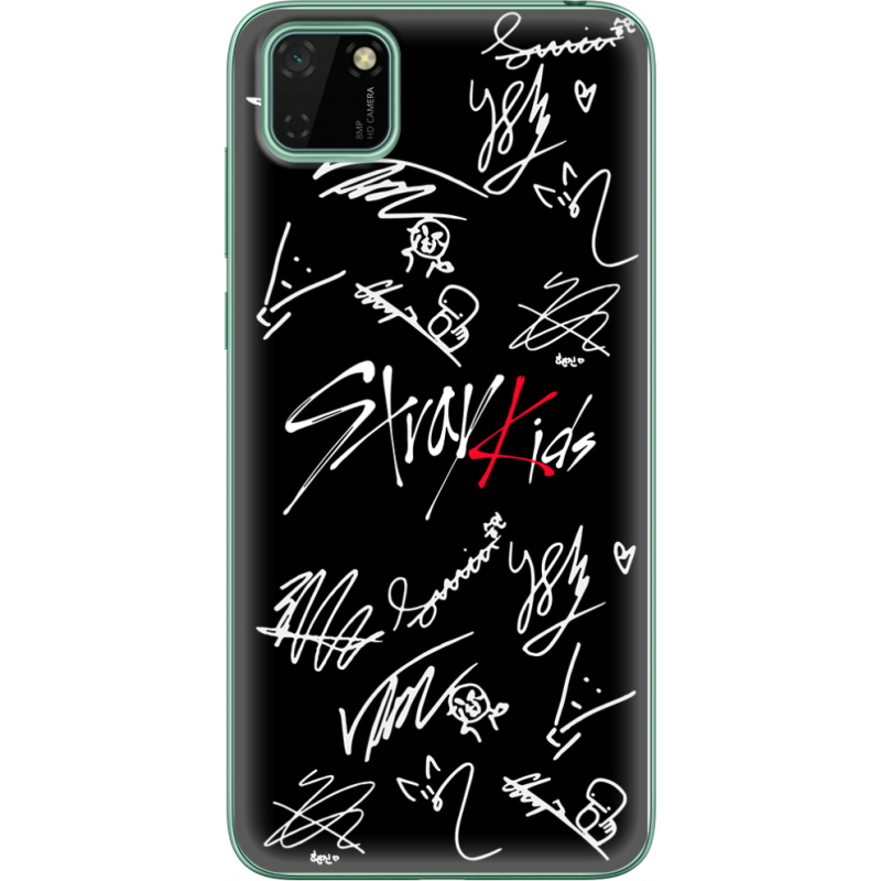 Чехол BoxFace Huawei Y5p Stray Kids автограф