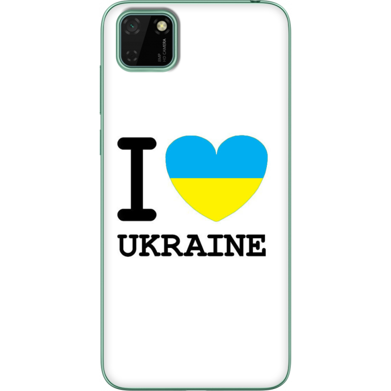 Чехол BoxFace Huawei Y5p I love Ukraine