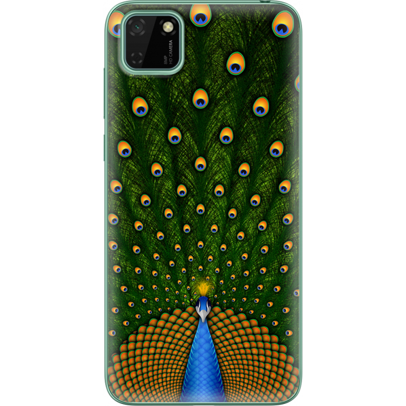 Чехол BoxFace Huawei Y5p Peacocks Tail