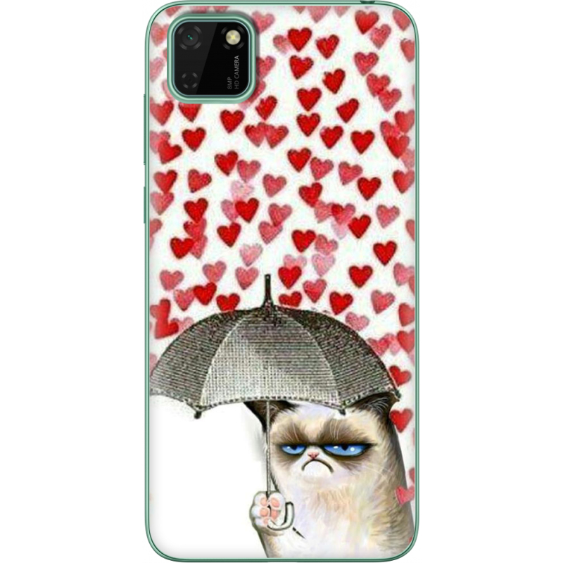 Чехол BoxFace Huawei Y5p Raining Hearts