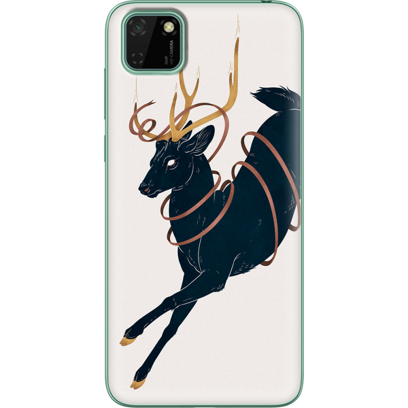 Чехол BoxFace Huawei Y5p Black Deer