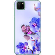 Чехол BoxFace Huawei Y5p Orchids and Butterflies