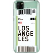 Прозрачный чехол BoxFace Huawei Y5p Ticket Los Angeles