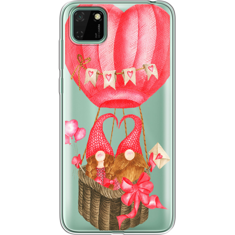 Прозрачный чехол BoxFace Huawei Y5p Valentine Dwarfs