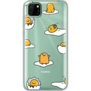 Прозрачный чехол BoxFace Huawei Y5p Gudetama