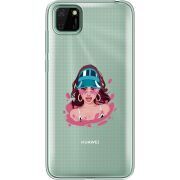 Прозрачный чехол BoxFace Huawei Y5p Selena Gomez