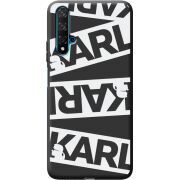 Черный чехол BoxFace Huawei Nova 5T White Karl