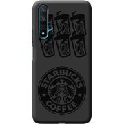 Черный чехол BoxFace Huawei Nova 5T Black Coffee