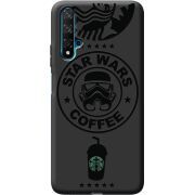 Черный чехол BoxFace Huawei Nova 5T Dark Coffee