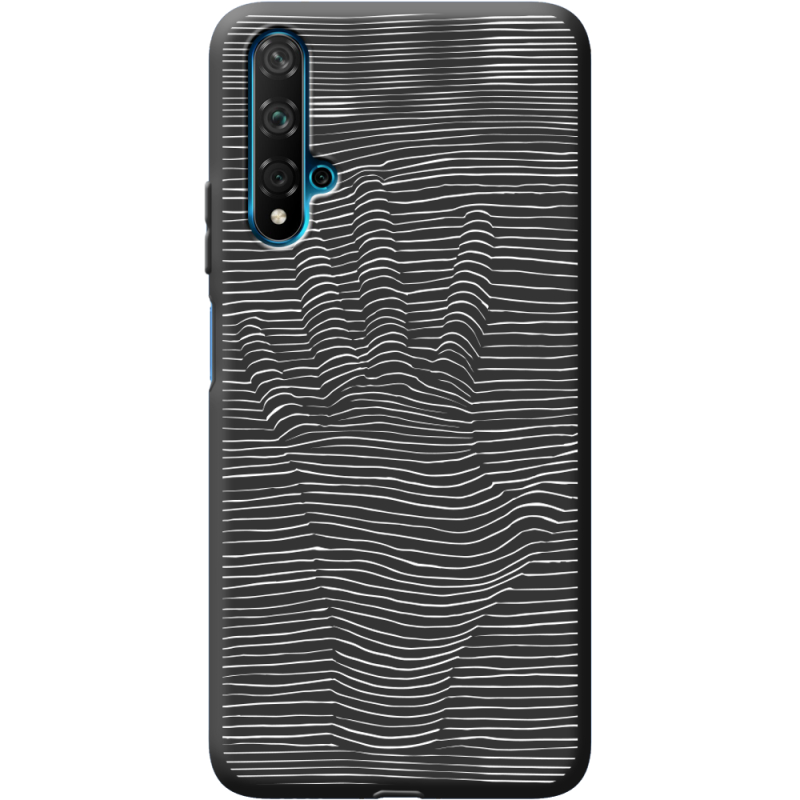 Черный чехол BoxFace Huawei Nova 5T Optical Hand