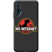 Черный чехол BoxFace Huawei Nova 5T No Internet