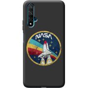 Черный чехол BoxFace Huawei Nova 5T NASA