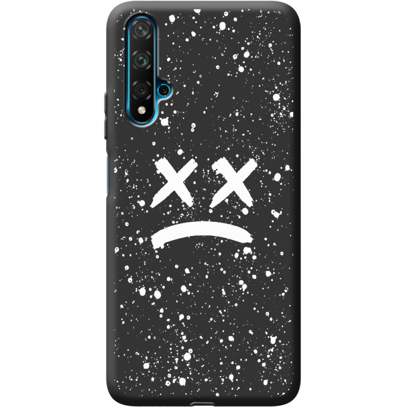 Черный чехол BoxFace Huawei Nova 5T Sad Way