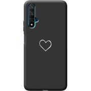 Черный чехол BoxFace Huawei Nova 5T My Heart
