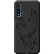 Черный чехол BoxFace Huawei Nova 5T Dove