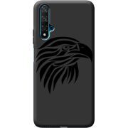 Черный чехол BoxFace Huawei Nova 5T Eagle