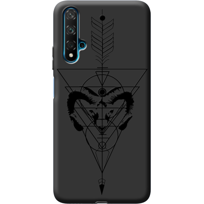 Черный чехол BoxFace Huawei Nova 5T 