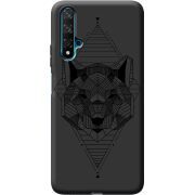 Черный чехол BoxFace Huawei Nova 5T 