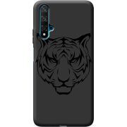 Черный чехол BoxFace Huawei Nova 5T Tiger