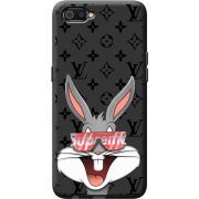 Черный чехол BoxFace Realme C2 looney bunny