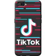 Черный чехол BoxFace Realme C2 Tik Tok