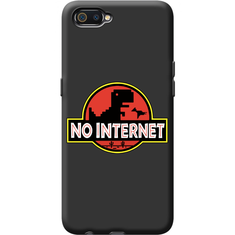 Черный чехол BoxFace Realme C2 No Internet