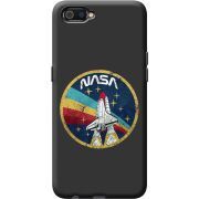 Черный чехол BoxFace Realme C2 NASA