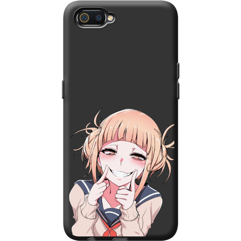 Черный чехол BoxFace Realme C2 Himiko Toga Smile