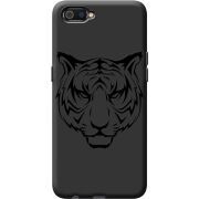 Черный чехол BoxFace Realme C2 Tiger