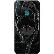 Черный чехол BoxFace Realme 5 / 6i Wolf