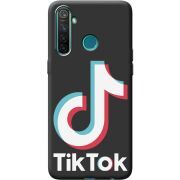 Черный чехол BoxFace Realme 5 / 6i Tik Tok