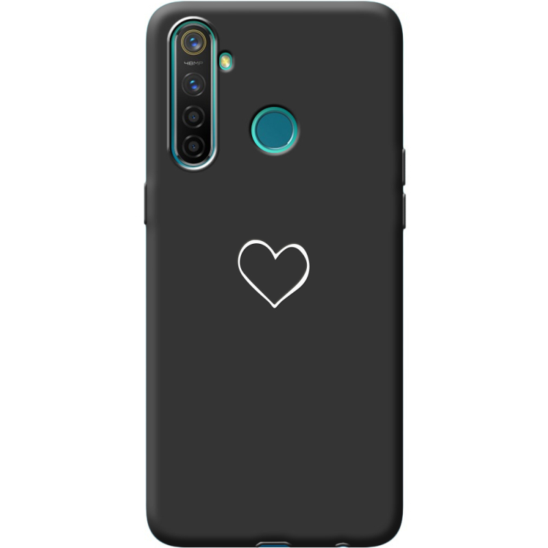 Черный чехол BoxFace Realme 5 / 6i My Heart