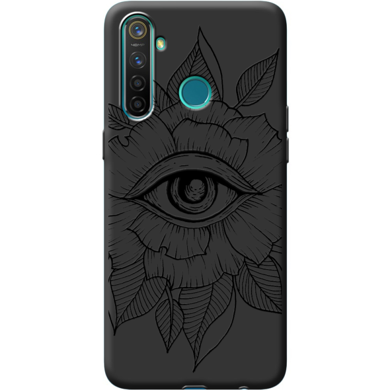 Черный чехол BoxFace Realme 5 / 6i Eye