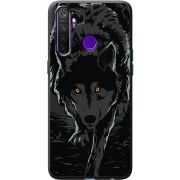 Черный чехол BoxFace Realme 5 Pro Wolf