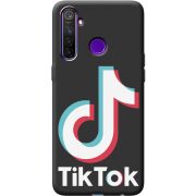 Черный чехол BoxFace Realme 5 Pro Tik Tok