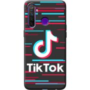 Черный чехол BoxFace Realme 5 Pro Tik Tok