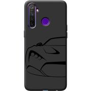 Черный чехол BoxFace Realme 5 Pro Sportcar