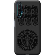 Черный чехол BoxFace Honor 20 Black Coffee